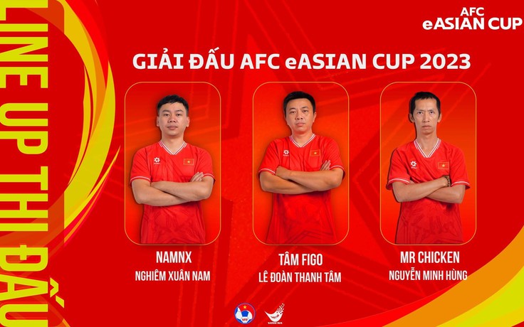 ĐTQG Thể thao điện tử Việt Nam sẵn sàng chinh phục AFC eASIAN Cup 2023