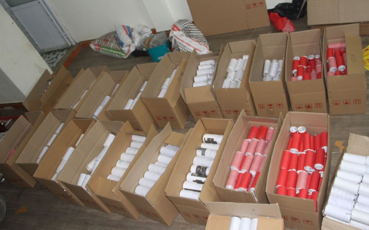 Hưng Yên: Phá chuyên án sản xuất trái phép pháo nổ, thu giữ gần 369 kg pháo