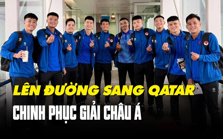 Đội tuyển Việt Nam lên đường đến Qatar dự Asian Cup 2023