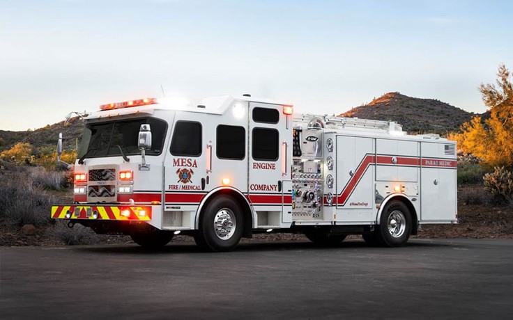 Xe cứu hỏa chạy điện giá 1,4 triệu USD triển khai tại Mỹ