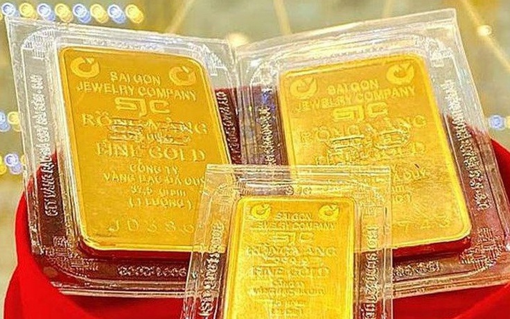 Vàng miếng SJC có giá cao hơn nhẫn 11 triệu đồng/lượng