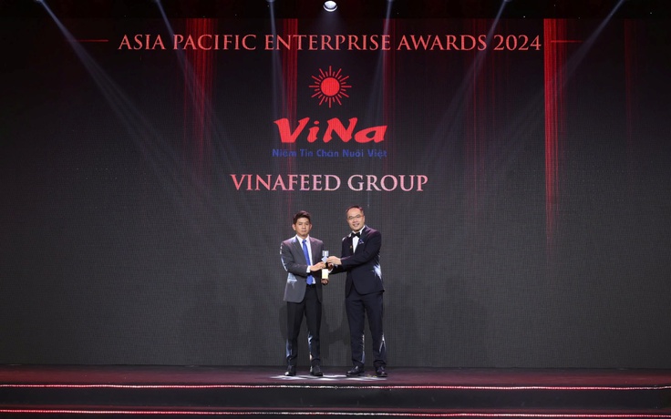 Vinafeed Group được vinh danh tại Giải thưởng Doanh nghiệp xuất sắc Châu Á - APEA 2024