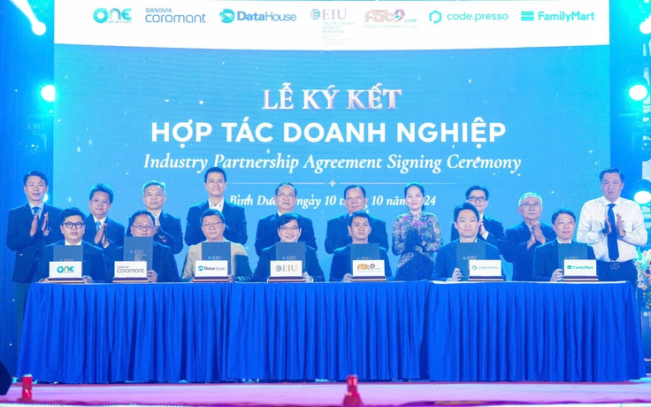 Bình Dương: Ký kết hợp tác doanh nghiệp đào tạo nguồn nhân lực chất lượng cao