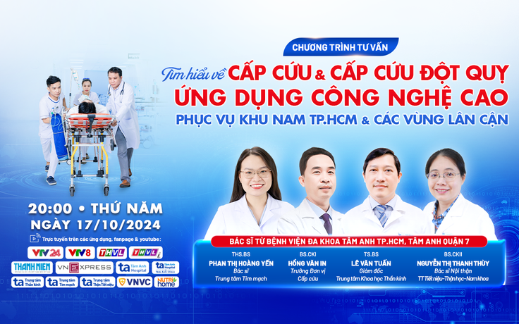 Tư vấn sức khỏe: Tư vấn về cấp cứu và cấp cứu đột quỵ công nghệ cao