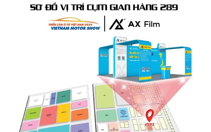 AX Film mang những sản phẩm chất lượng đến Vietnam Motor Show 2024