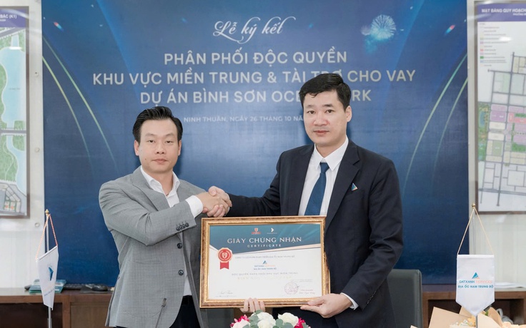 Địa ốc Nam Trung Bộ phân phối độc quyền miền Trung Bình Sơn Ocean Park Ninh Thuận