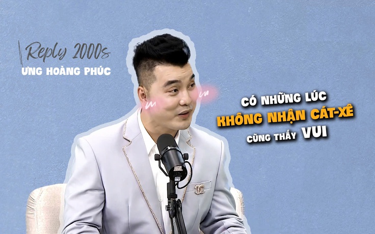 Ưng Hoàng Phúc bật mí về giá cát sê thời điểm bị bệnh