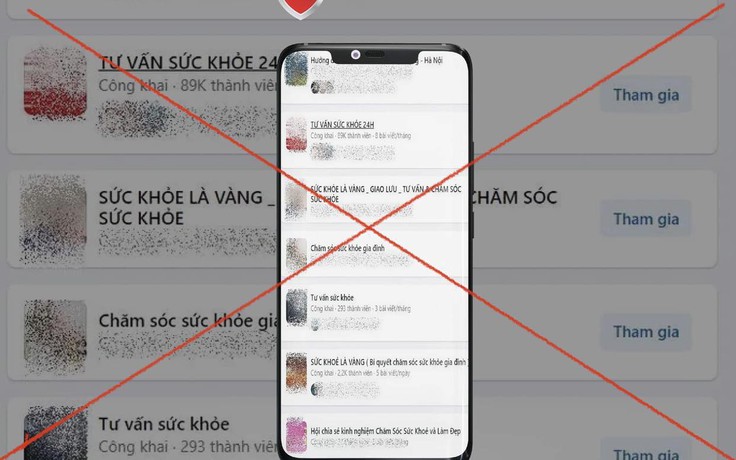 Cảnh giác với hội nhóm 'Tư vấn sức khỏe' trên mạng xã hội