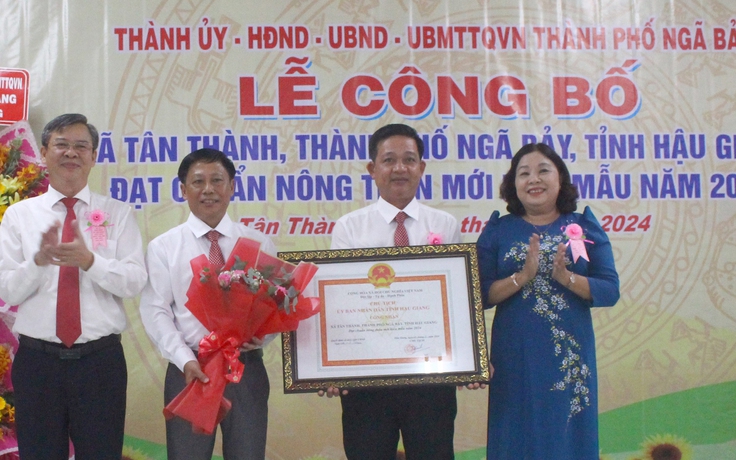 Nông thôn mới trên quê hương Hậu Giang