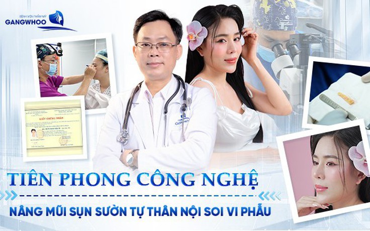 Nâng mũi sụn sườn tự thân nội soi vi phẫu - mũi đẹp an toàn bền vững