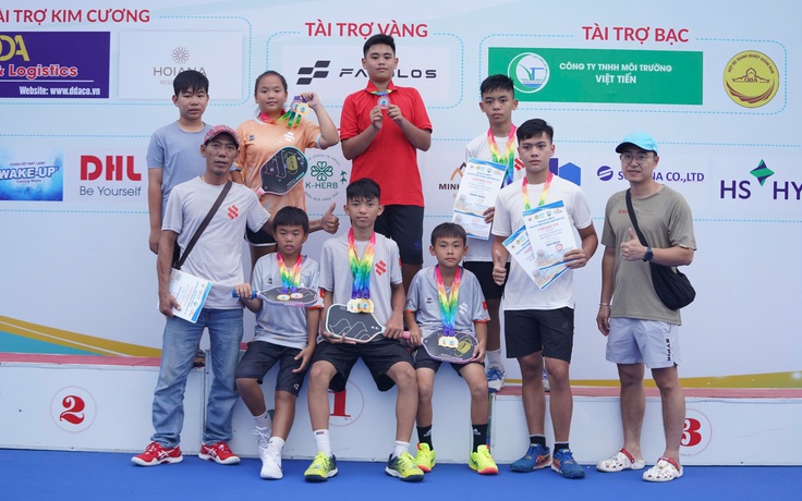 Đội Sypik thắng lớn tại giải pickleball trẻ châu Á 2024