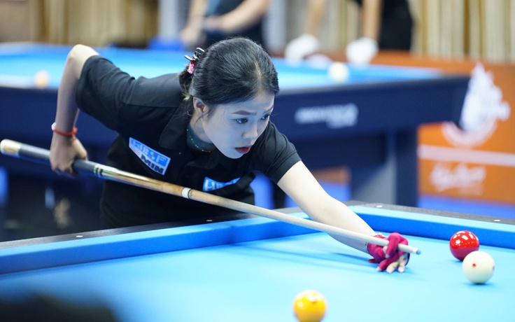 Billiards 3 băng: Nữ cơ thủ 20 tuổi tiếp tục tạo bất ngờ lớn?