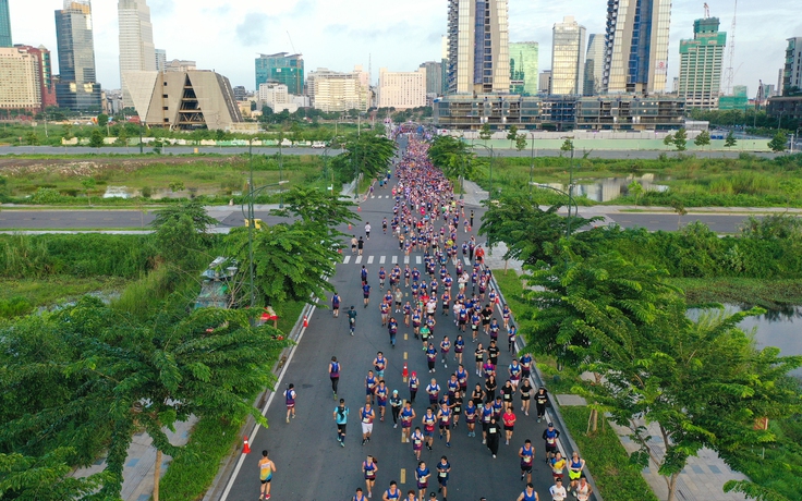 Sắp diễn ra giải chạy bán marathon, bắt trọn khoảnh khắc đẹp TP.Thủ Đức