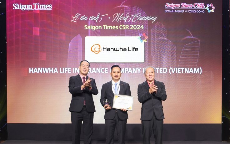 Hanwha Life Việt Nam được vinh danh ‘Doanh nghiệp vì cộng đồng’ 4 năm liên tiếp