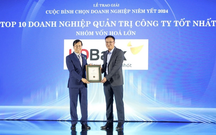 HDBank đoạt bộ ba giải thưởng tại Cuộc bình chọn Doanh nghiệp niêm yết 2024