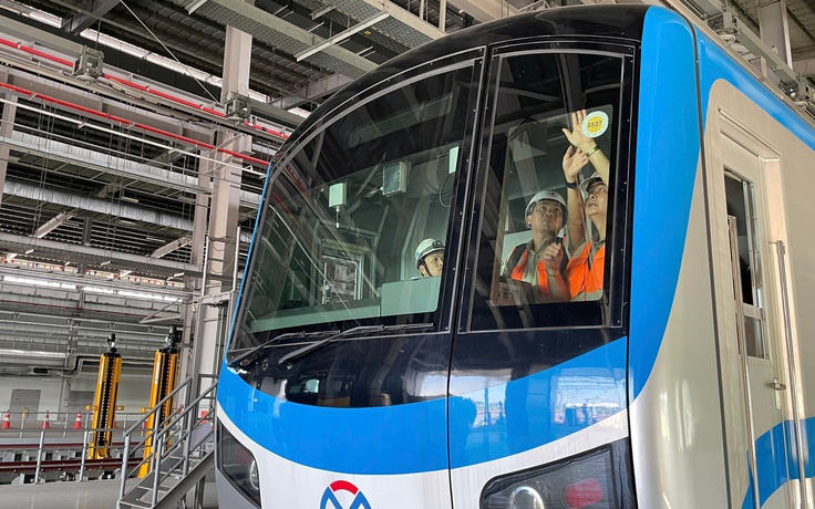 17 đoàn tàu metro số 1 đã dán tem kiểm định, sẵn sàng khai trương 22.12 tới