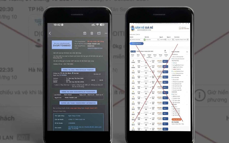 Cuối năm, rộ lừa đảo vé máy bay, phòng khách sạn