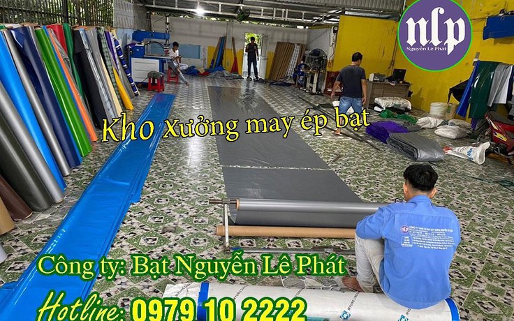 Bạt Nguyễn Lê Phát: cung cấp bạt, may bạt mái che xếp, bạt lót ao hồ HDPE