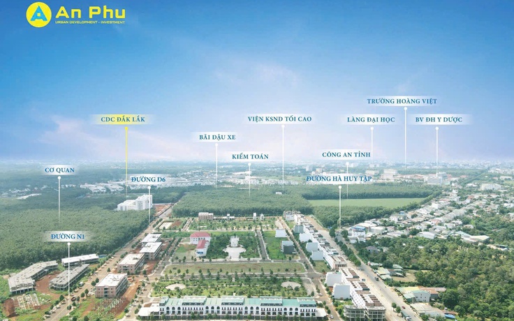 Công ty cổ phần Đầu tư - phát triển đô thị Ân Phú: Định hình đô thị, định vị an sinh