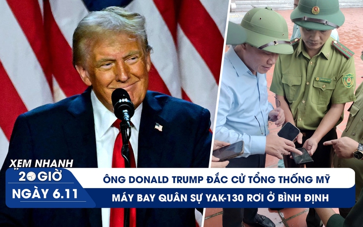 Xem nhanh 20h: Chiến thắng 'nghẹt thở' của ông Donald Trump | Rơi máy bay quân sự YAK-130 ở Bình Định