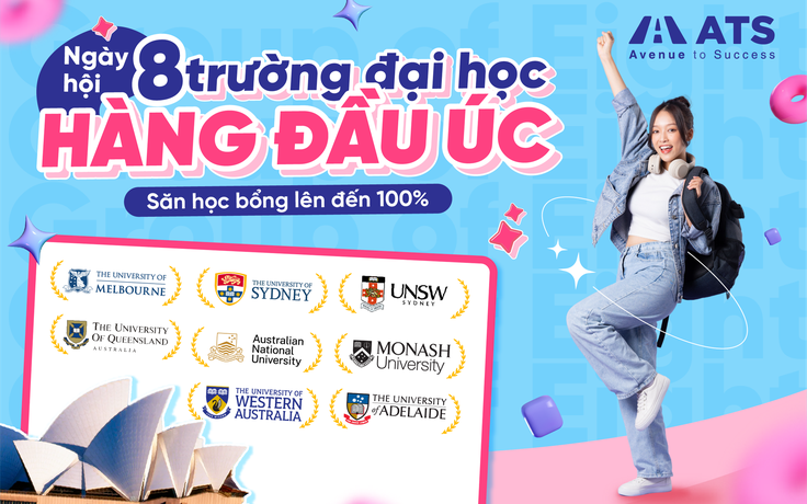 Bí quyết săn học bổng 2025 từ 8 trường đại học hàng đầu Úc (Go8)