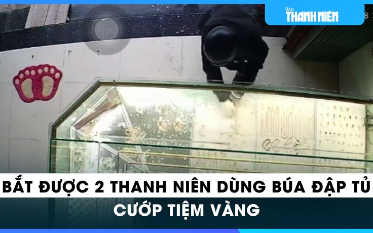 Tiền Giang: Bắt được 2 thanh niên dùng búa cướp tiệm vàng