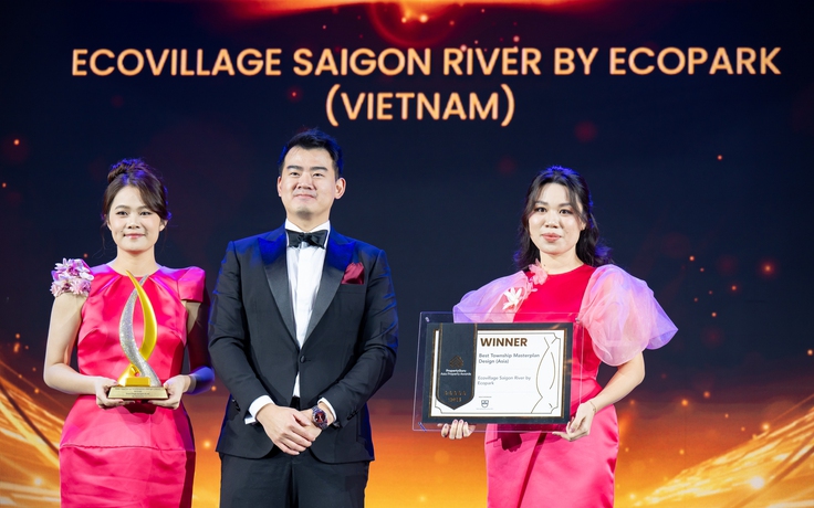 Ecovillage Saigon River giành giải thưởng Thiết kế quy hoạch tổng thể tốt nhất châu Á