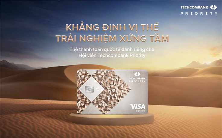 Tận hưởng phong cách sống ý vị với thẻ thanh toán Techcombank Priority