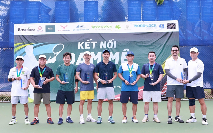 Tổ chức thành công giải tennis ‘Kết nối đam mê’