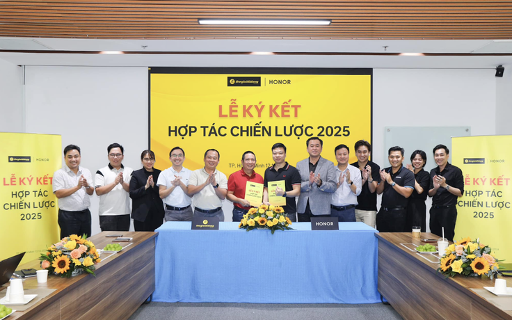 Thế Giới Di Động tiếp tục ký kết hợp tác chiến lược với Honor