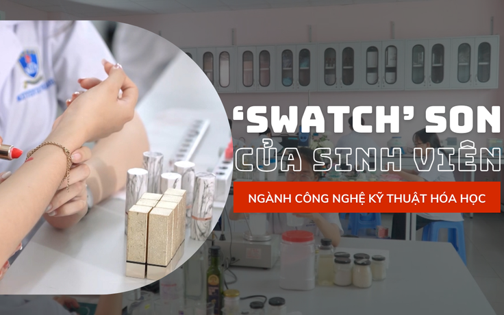 Khám phá nơi điều chế mỹ phẩm của sinh viên ngành Công nghệ Kỹ thuật Hóa học