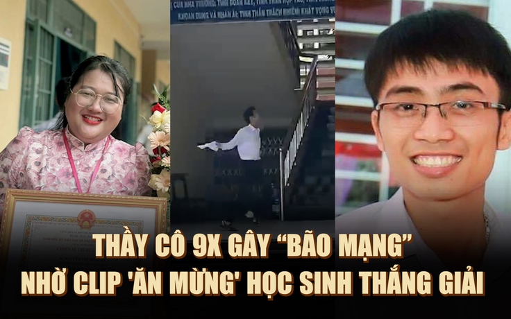 Gặp thầy cô 9X vùng núi gây bão mạng xã hội nhờ clip ăn mừng học sinh thắng giải