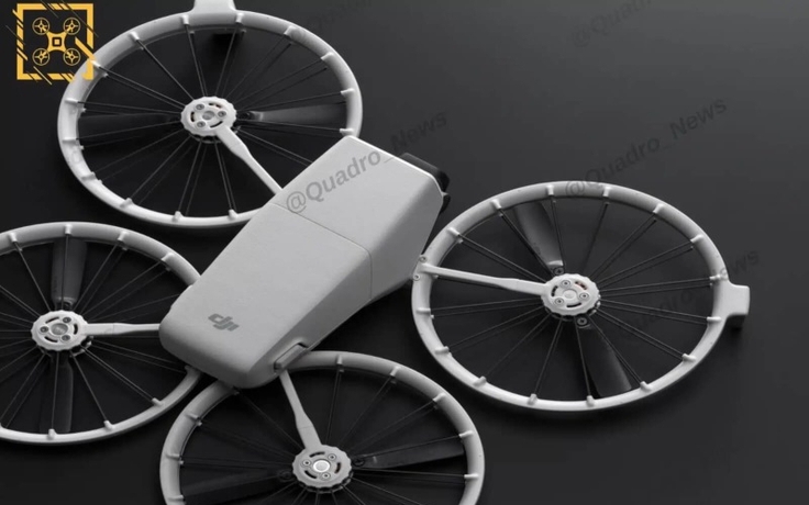 Xuất hiện hình ảnh drone có thể gập lại từ DJI