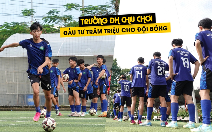 Trường ĐH ở miền Tây chi trăm triệu đầu tư cho đội bóng tham gia TNSV THACO cup 2025