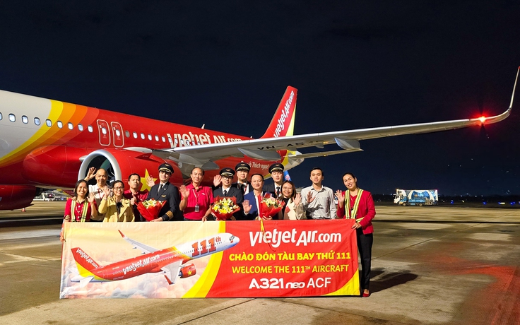 Vietjet tiếp tục nhận tàu bay mới tháng cuối năm, mở rộng đội tàu bay hiện đại