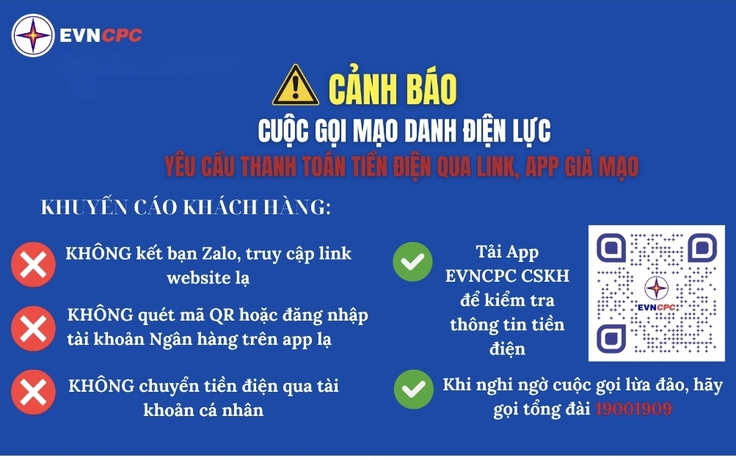 Cảnh báo giả danh nhân viên điện lực lừa đảo người dân