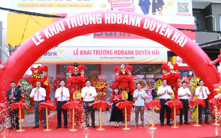 HDBank khai trương điểm giao dịch thứ 48 tại Đồng bằng sông Cửu Long