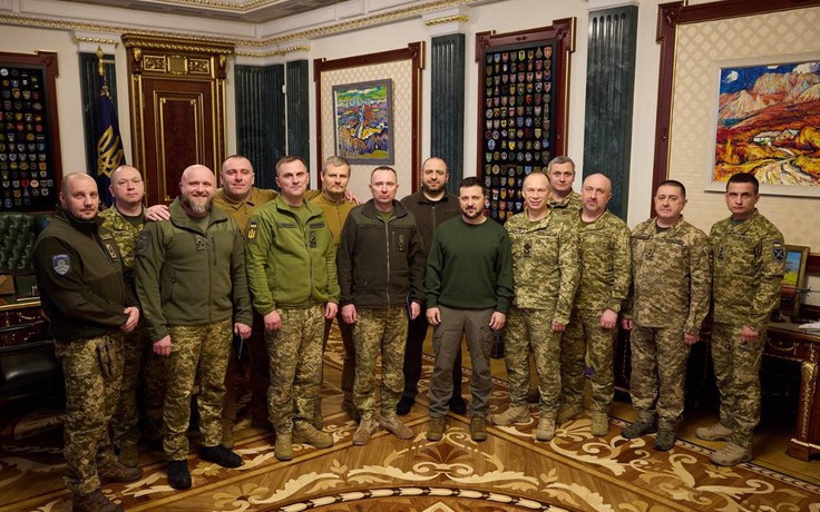 Tổng thống Ukraine bổ nhiệm dàn tướng lĩnh cấp cao kèm nhiệm vụ cụ thể