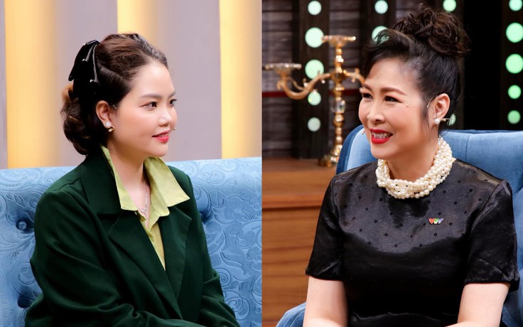 Hồng Vân 'choáng' trước nữ ca sĩ công khai 'dằn mặt' chồng trên truyền hình