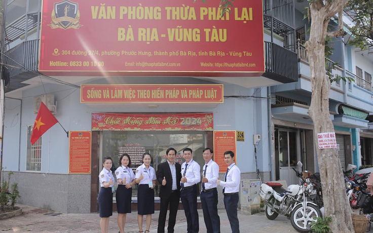 Văn phòng Thừa phát lại Bà Rịa-Vũng Tàu chính thức đi vào hoạt động