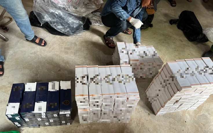 Tây Ninh: Bắt nhóm nghi can chuyên cướp thuốc lá lậu ở vùng giáp ranh