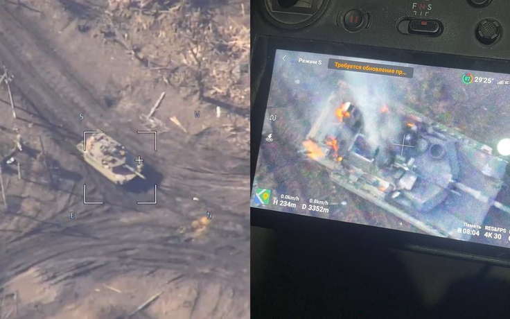 Nga diệt xe tăng M1 Abrams đầu tiên tại Ukraine?