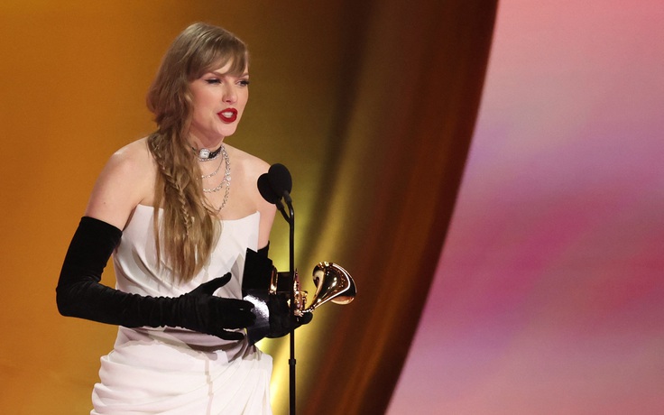 Taylor Swift công bố phát hành album mới tại Grammy 2024