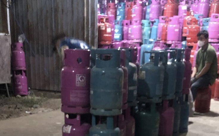 Bình Định: Tạm giữ hơn 2.000 vỏ bình gas không có hóa đơn chứng từ