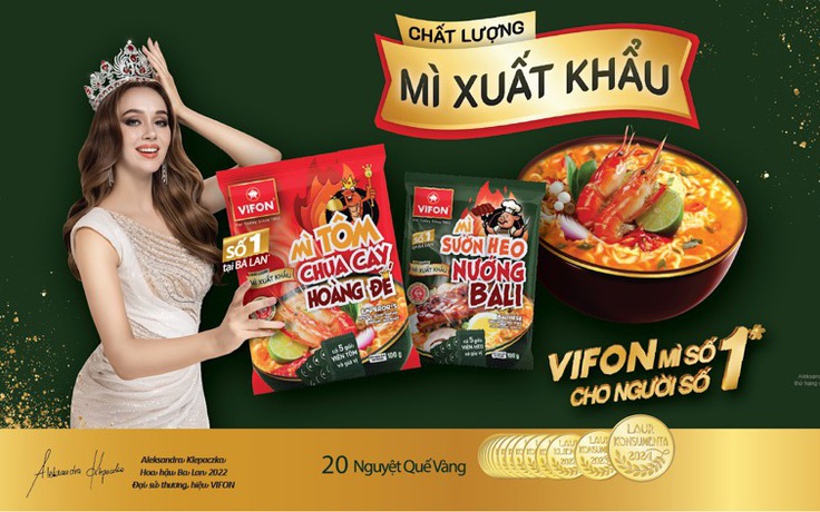 Hoa hậu Ba Lan 2022 cùng VIFON mang mì Chất Lượng Xuất Khẩu đi khắp Việt Nam