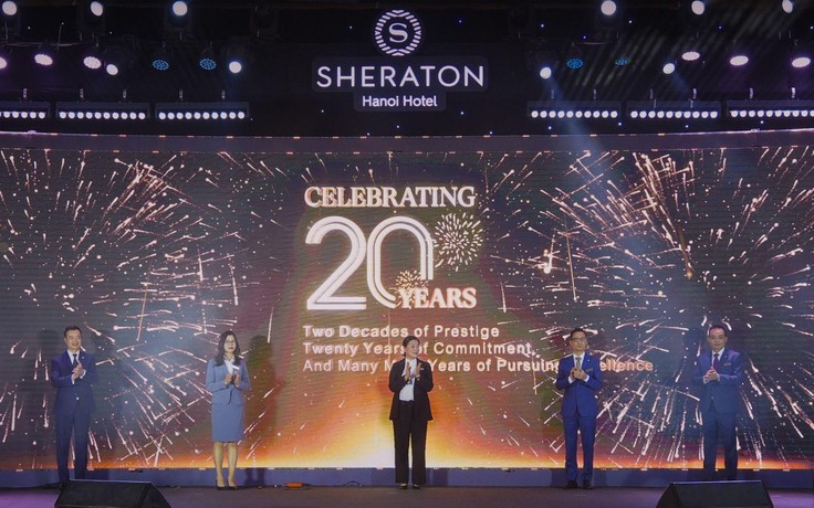Khách sạn Sheraton Hà Nội kỷ niệm 20 năm theo đuổi sự xuất sắc