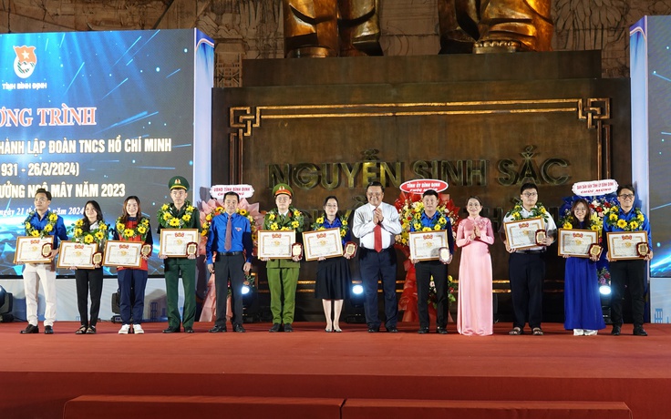 10 gương mặt trẻ tiêu biểu tỉnh Bình Định được trao giải thưởng Ngô Mây