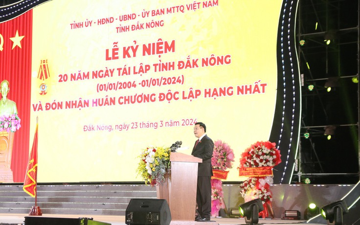 Chủ tịch Quốc hội: Đắk Nông có tiềm năng trở thành trung tâm bô xít - nhôm