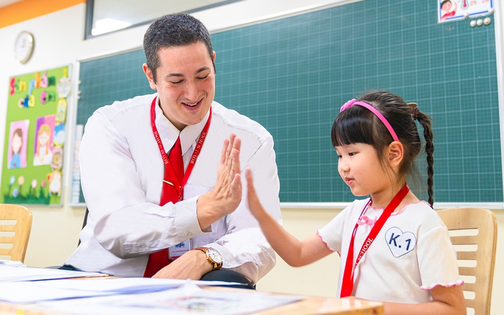 Hạnh phúc cùng con trong ngày thi đánh giá năng lực đầu vào Royal School