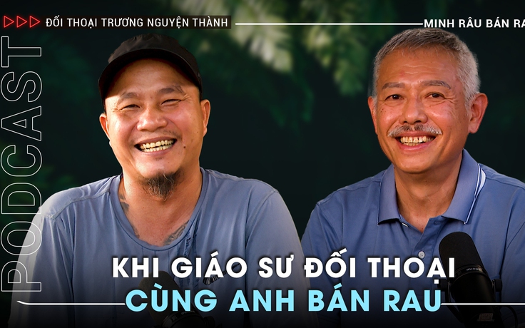 Giáo sư ngồi bán rau và tranh luận cùng Minh Râu Bán Rau | Đối thoại Trương Nguyện Thành số 6